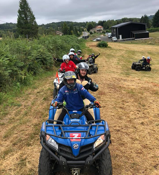 ballades en quad limoges, Haute-Vienne 87, Compreignac